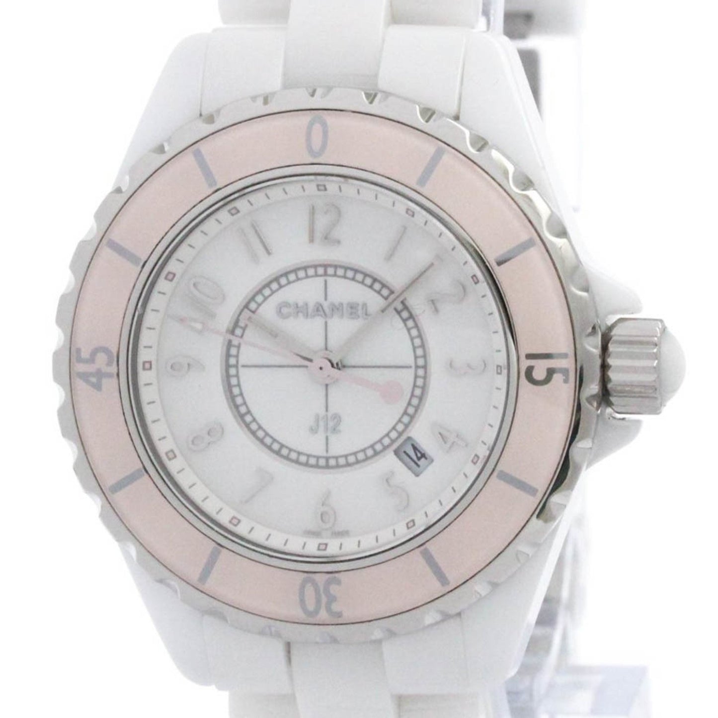 Chanel J12 Soft Pink Ceramic Automatic
