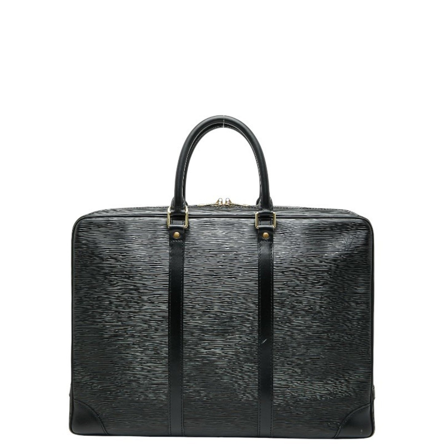 Louis Vuitton Epi Porte-Document Voyage Business Briefcase M59162 Noir Black Leather