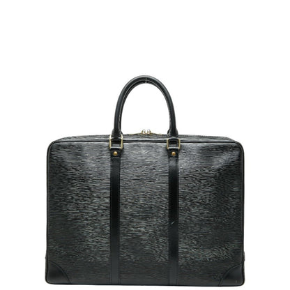 Louis Vuitton Epi Porte-Document Voyage Business Briefcase M59162 Noir Black Leather