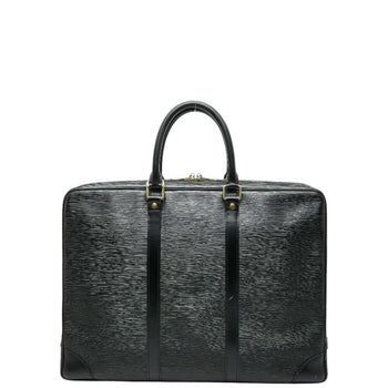 Louis Vuitton Epi Porte-Document Voyage Business Briefcase M59162 Noir Black Leather