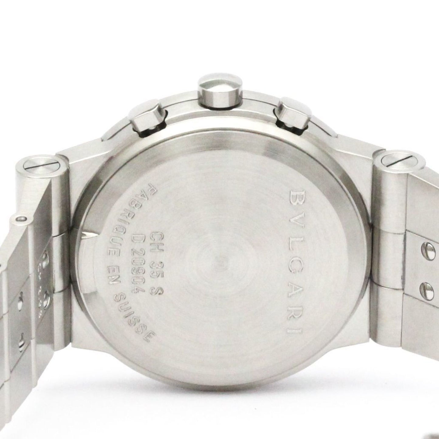 Bvlgari Diagono Sport Chronograph Automatic Watch Ch35S Auto Polished