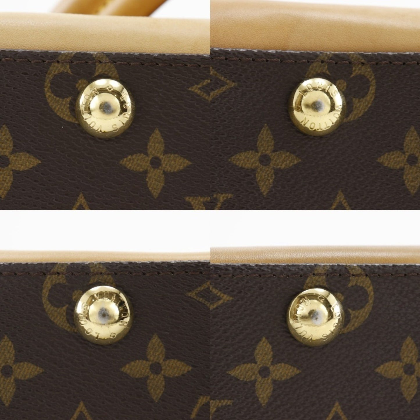 Louis Vuitton Beverly Mm Shoulder Bag M40121 Monogram Canvas 2007 Brown Fl4007 Flap