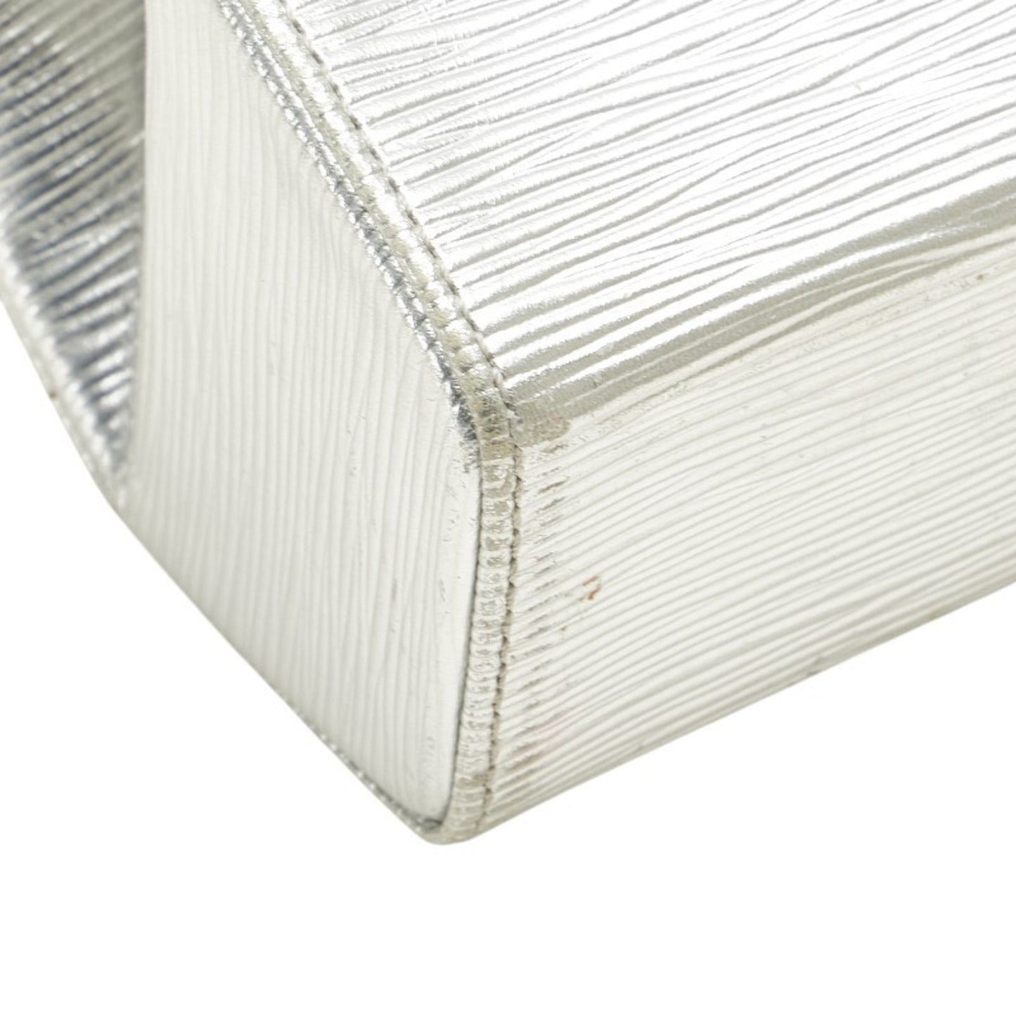 Louis Vuitton Epi Galaxia Handbag M92183 Silver Leather