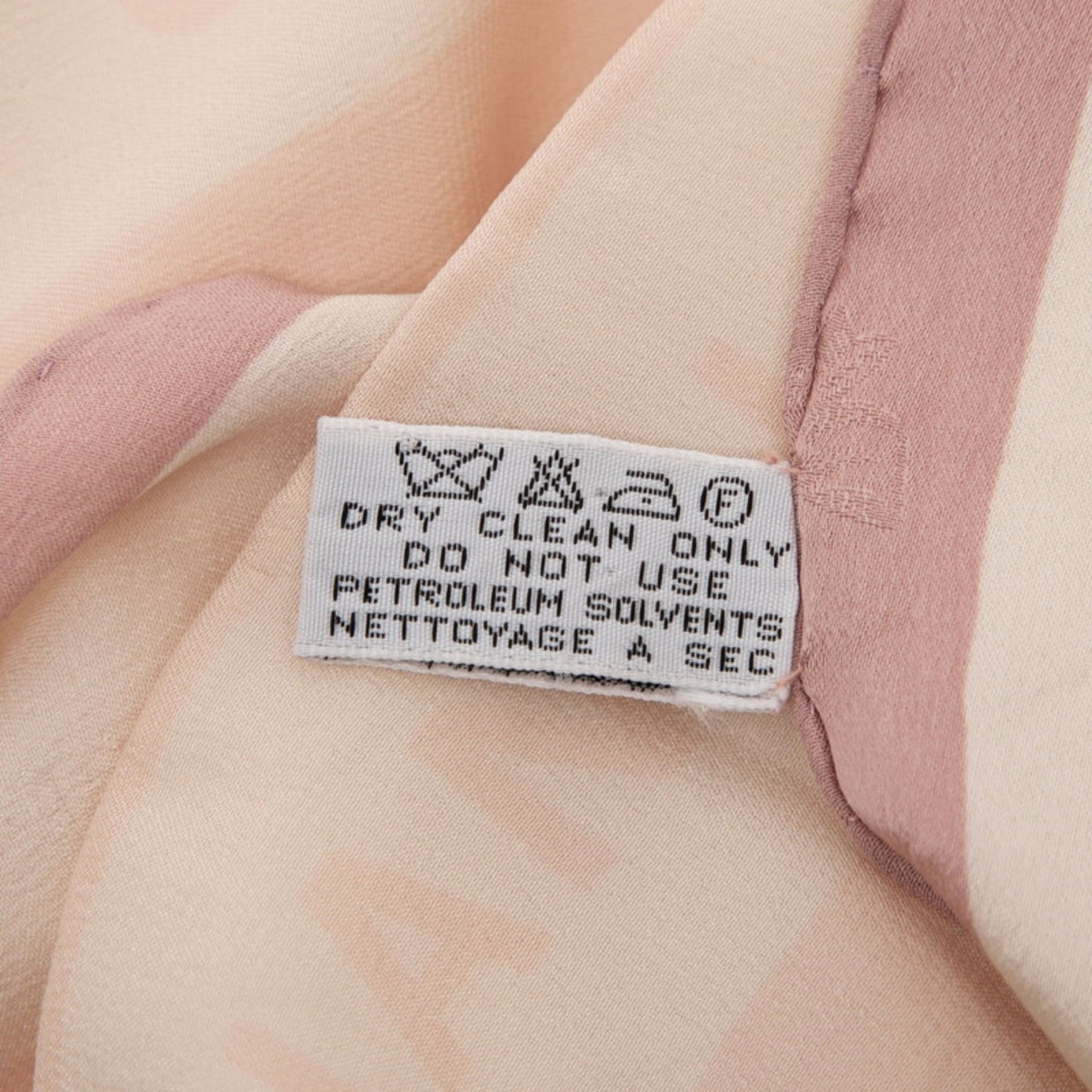 Chanel Coco Mark Ribbon Scarf/Muffler