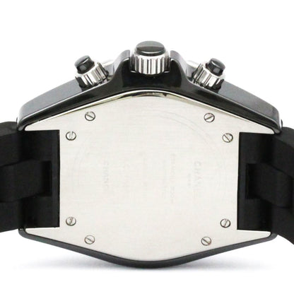 Chanel J12 Chronograph Ceramic Rubber Automatic Watch H0939 Polished