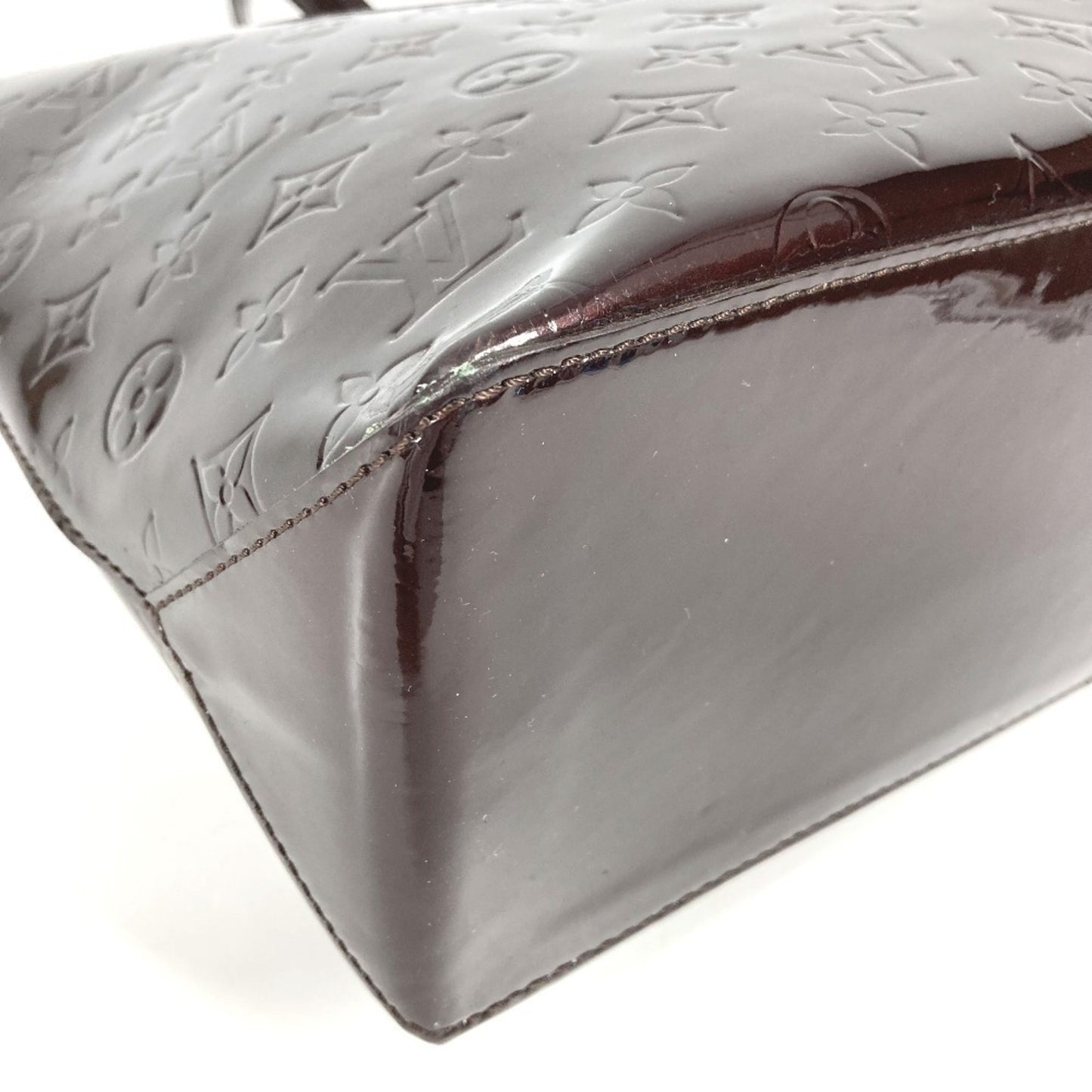 Louis Vuitton M91645 Monogram Vernis Wilshire Mm Tote Bag