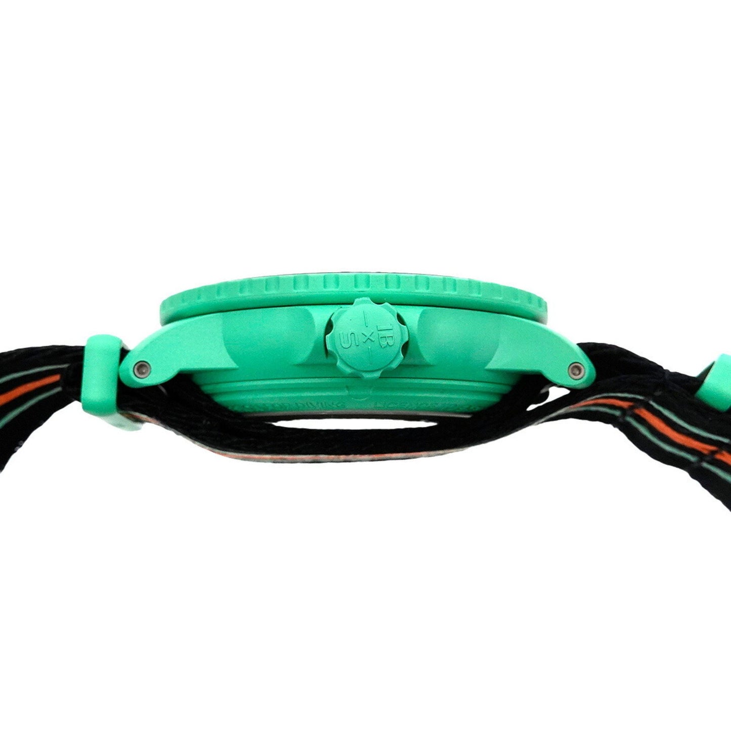 Swatch Blancpain X Fifty Fathoms Pacific Ocean So35I100 Men'S Watch With Date