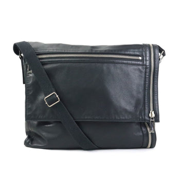 Dior Homme Shoulder Bag Leather Black