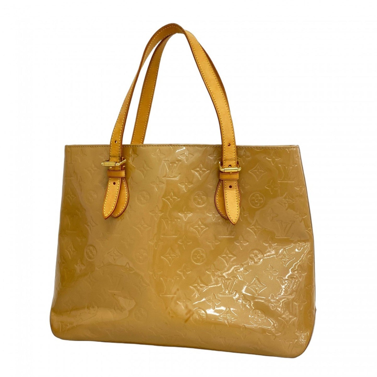 Louis Vuitton Vernis Blended Wood Tote Bag M91511 Noisette