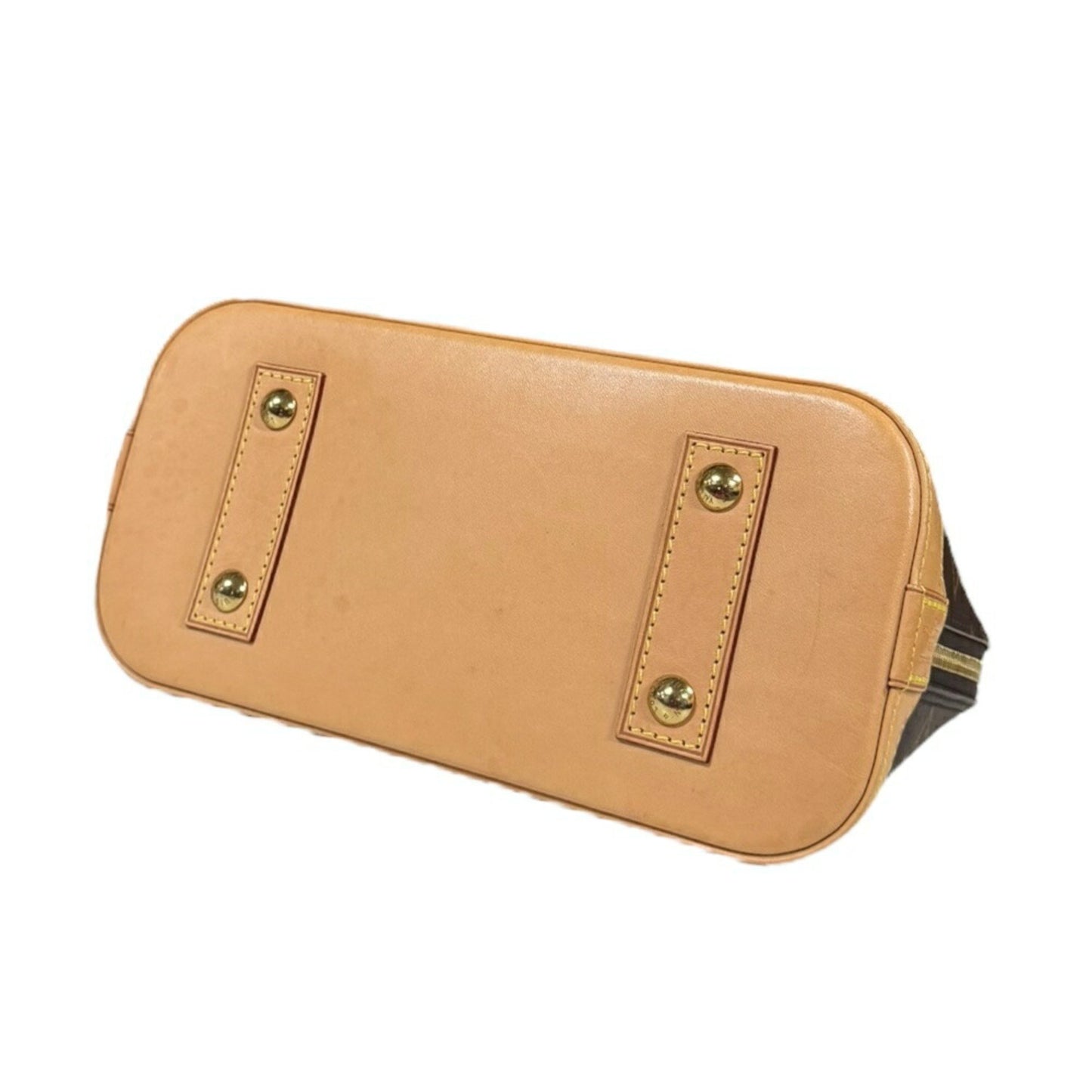 Louis Vuitton Alma Bb Monogram Shoulder Bag Canvas M53152 Brown