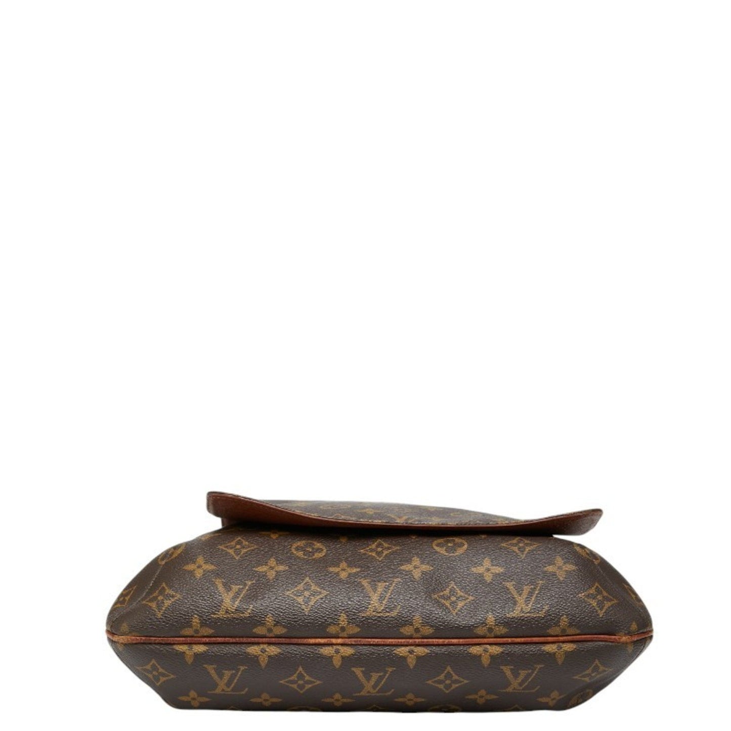 Louis Vuitton Monogram Musette Crossbody Shoulder Bag M51256 Brown Leather