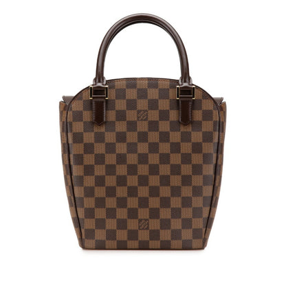 Louis Vuitton Damier Saria So Handbag N51284 Brown Pvc Leather
