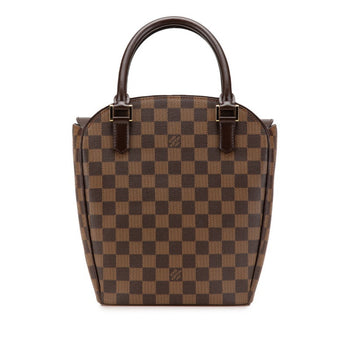 Louis Vuitton Damier Saria So Handbag N51284 Brown Pvc Leather