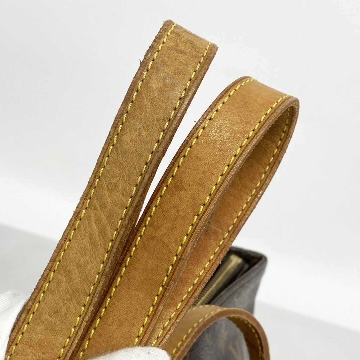 Louis Vuitton Monogram Cabas Piano Tote Bag M51148 Brown