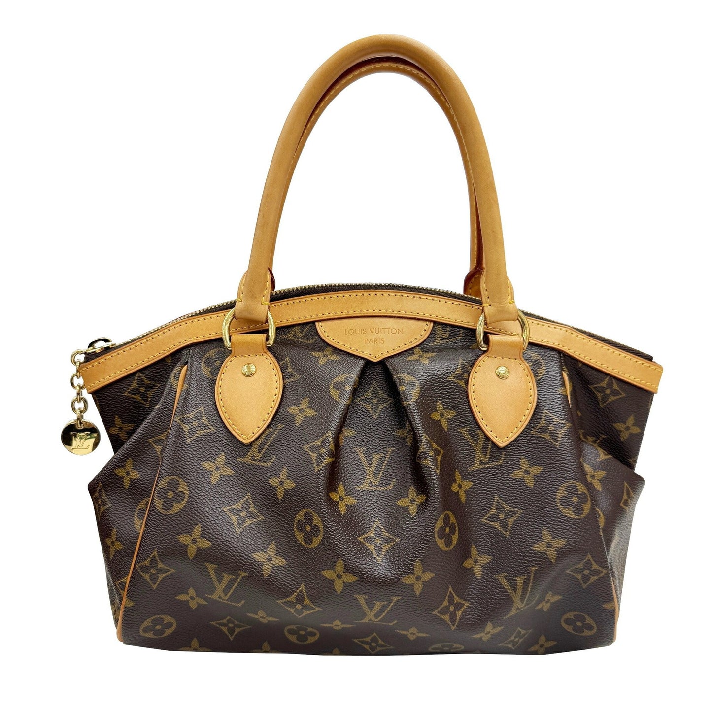 Louis Vuitton Tivoli Pm M40143 Handbag Tote Bag Monogram Canvas