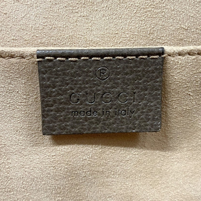Gucci Ophidia Handbag 547551 Leather Brown Beige