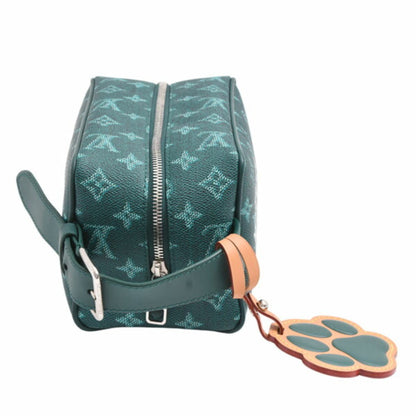 Louis Vuitton Locker Top Kit Monogram Heritage Treasure Bag Pouch Green M12688