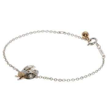 Tiffany & Co. Ladybug Bracelet In 18K Silver.