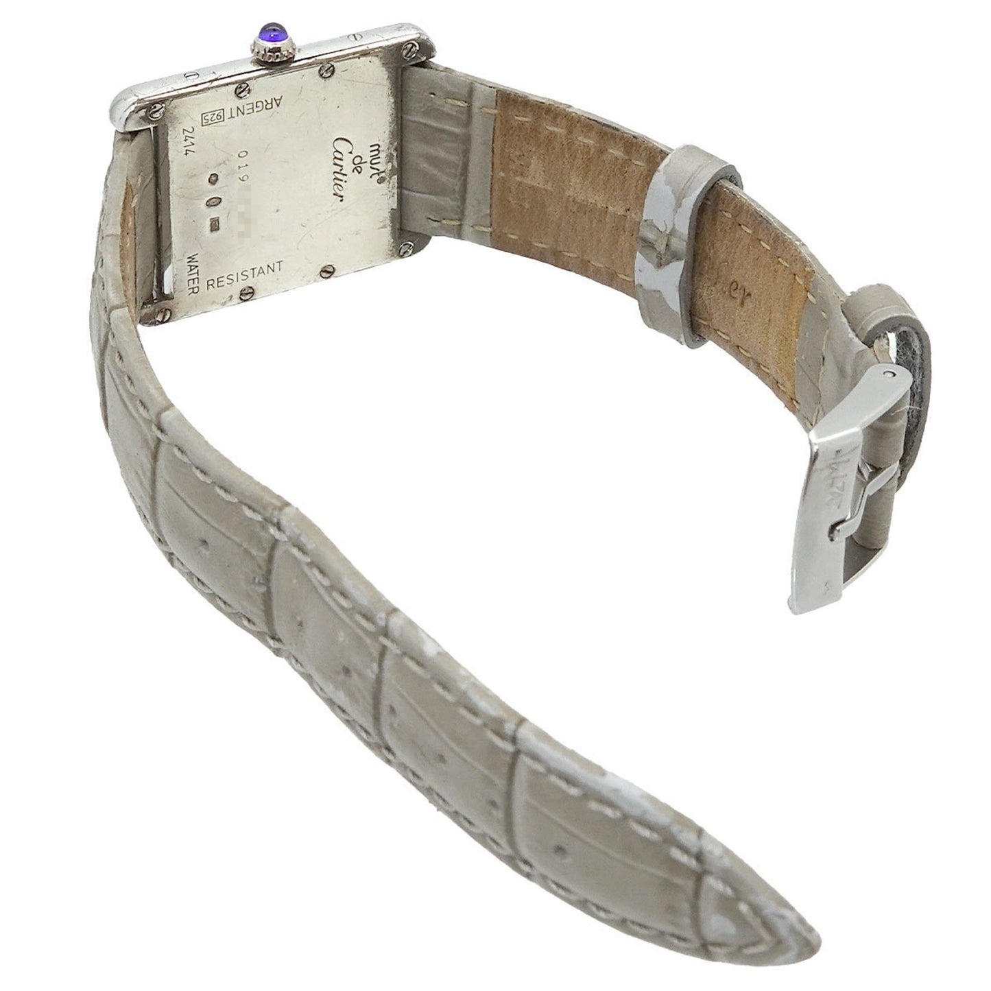 Cartier Must Tank Lm Boys' Watch With Date Display