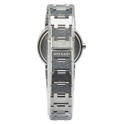 Bvlgari Watch Bb26Ss Quartz Black Dial Stainless Steel