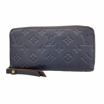 Louis Vuitton Monogram Empreinte Zippy Wallet M62121 Marine Rouge