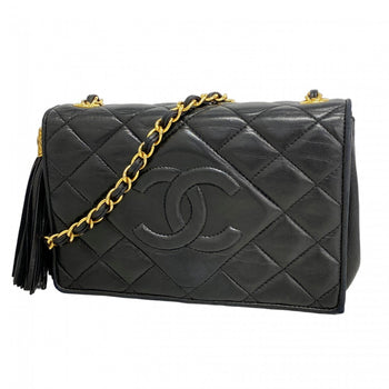 Chanel Shoulder Bag With Matelasse Chain