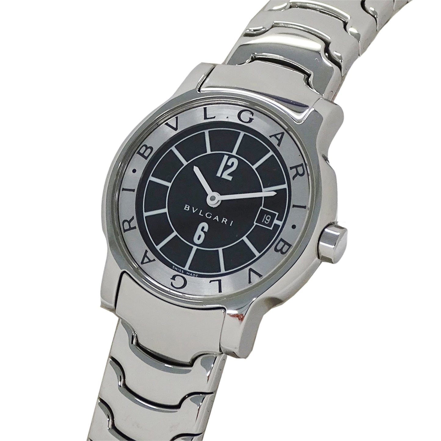 Bvlgari Solotempo Women'S Watch With Date