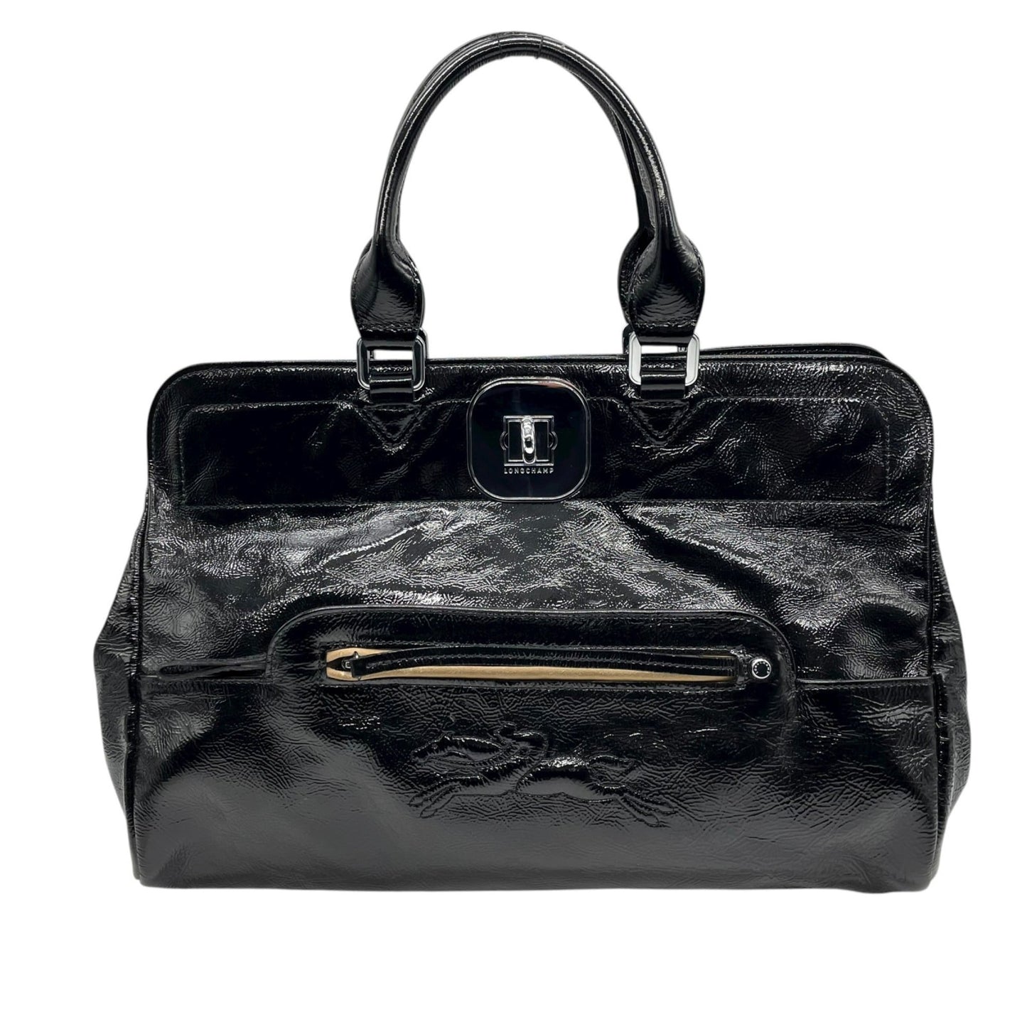 Longchamp Patent Leather Handbag