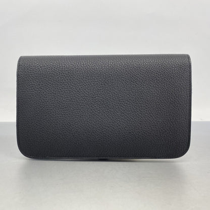 Hermes Herms Dogon Gm Long Wallet In Taurillon Clemence Leather