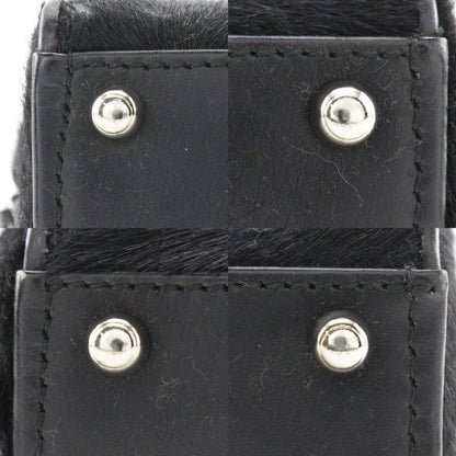 Gucci Old Gucci Tote Bag 000.2296.0528 Pony Black A5 Double