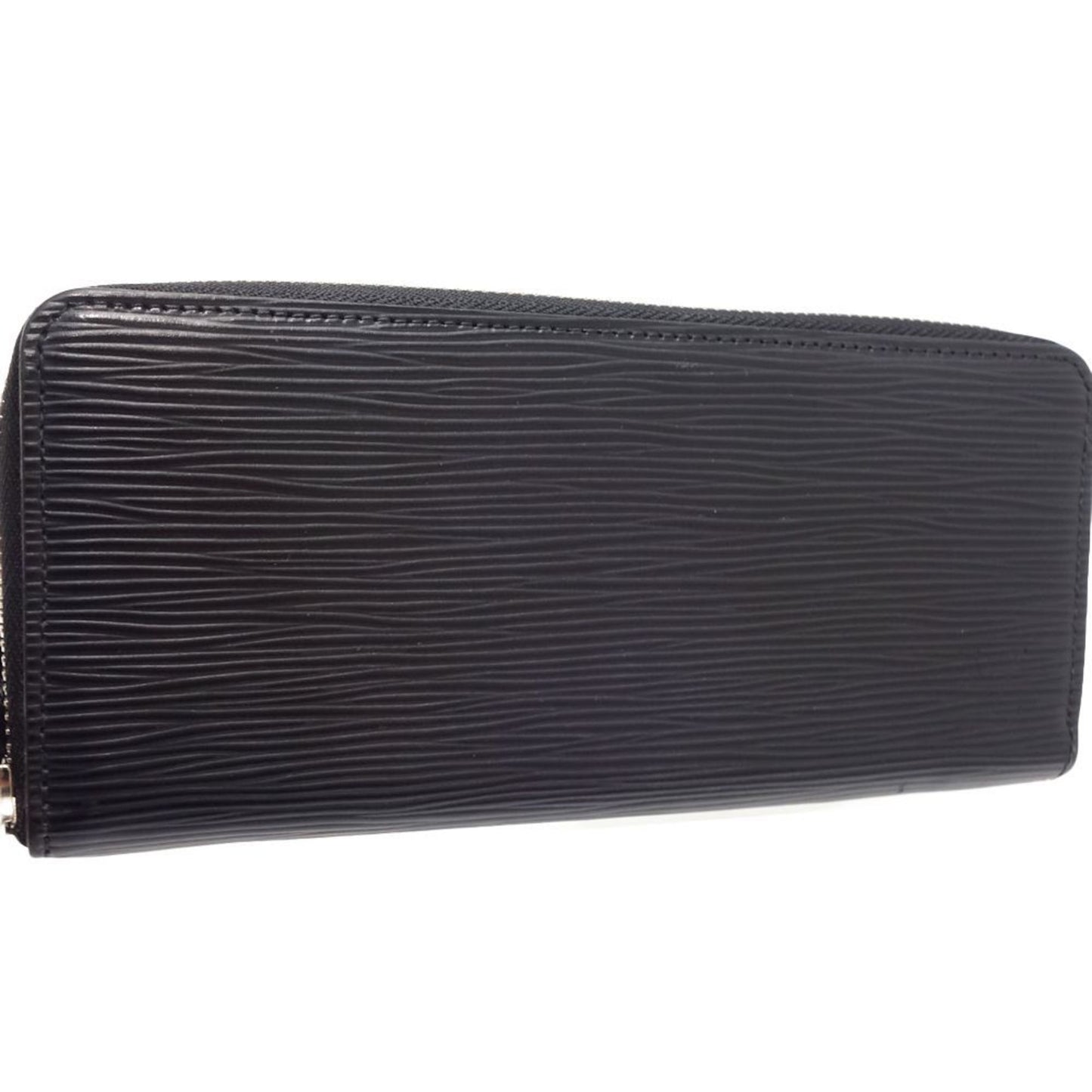 Louis Vuitton Louis Vuitton Epi Long Wallet M60915 Portefeuille Clemence Noir 180725