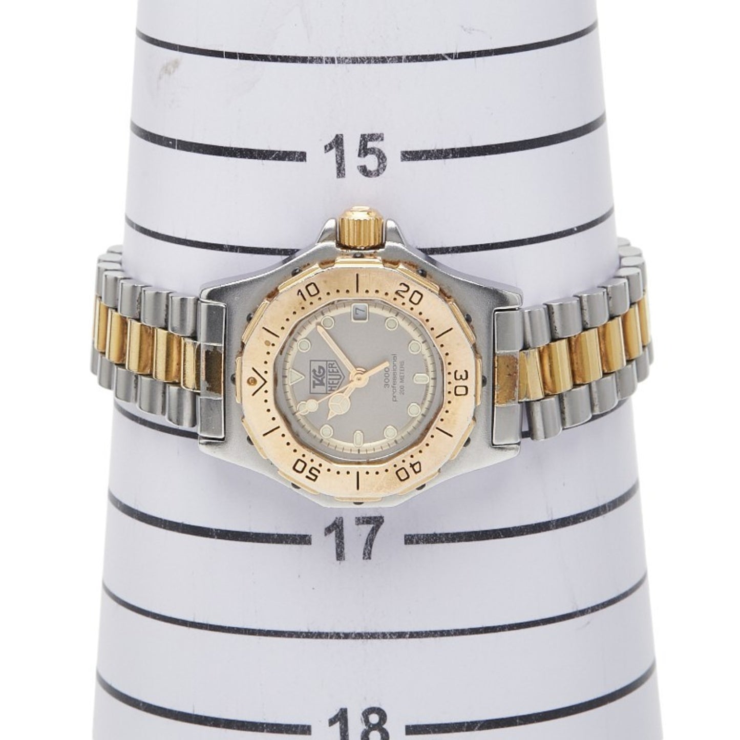 Tag Heuer 3000 Series Watch 934.208 Quartz Silver Dial Stainless Steel Plated