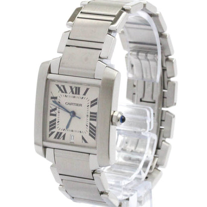 Cartier Tank Francaise Lm Steel Automatic