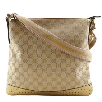 Gucci Shoulder Bag 145857 Gg Canvas Beige A5