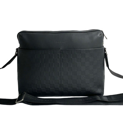Louis Vuitton Calypso Mm Damier Infini Leather Shoulder Bag/Business Bag In Noir