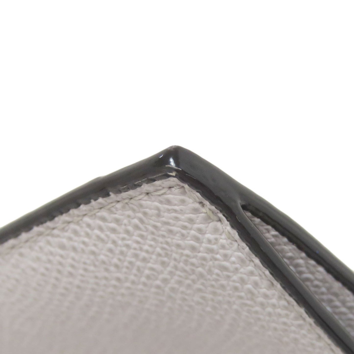 Valextra Logo Coin Case Leather