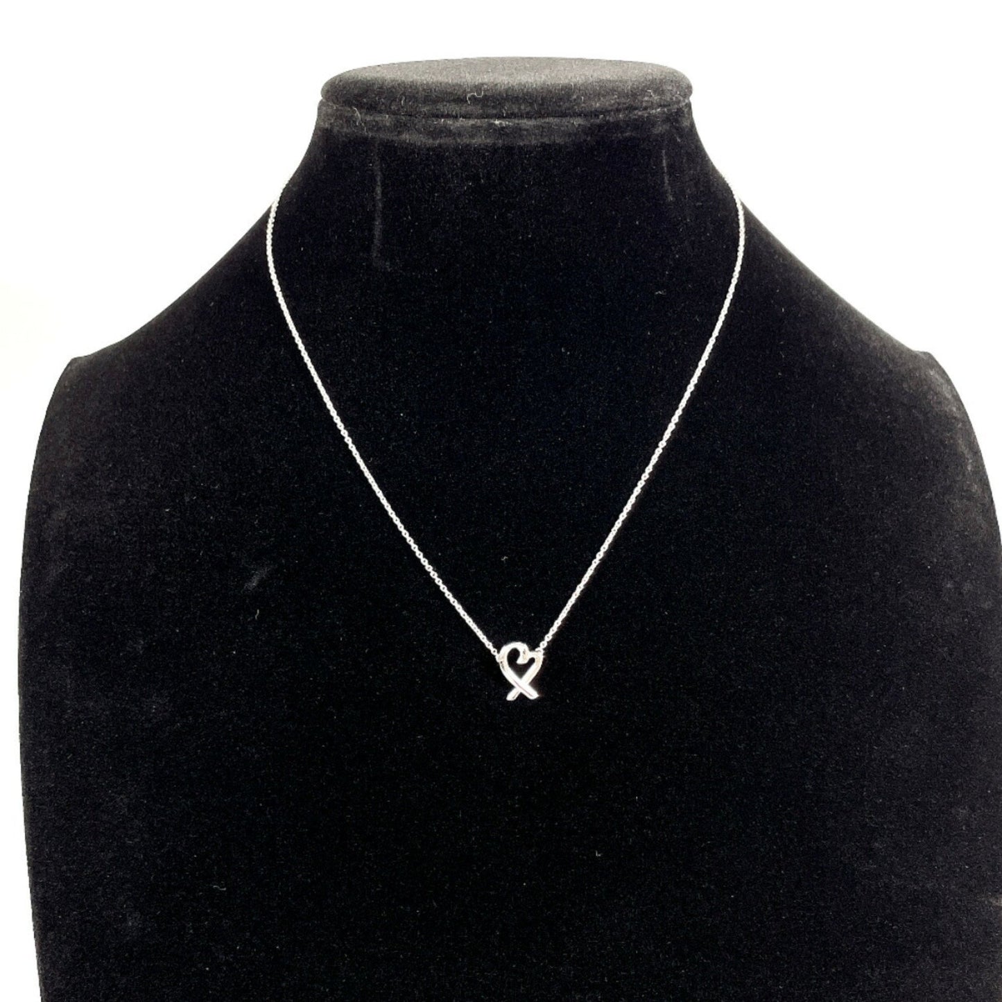 Tiffany&Co. Tiffany Loving Heart Paloma Picasso Necklace Silver 925