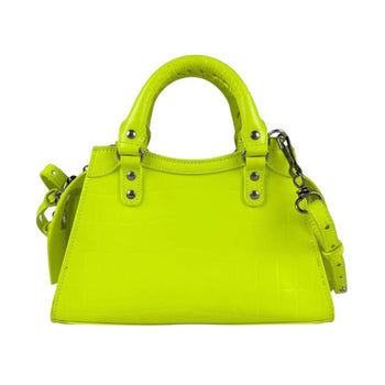 Balenciaga Neo Classic City Mini Handbag/Shoulder Bag In Embossed Leather