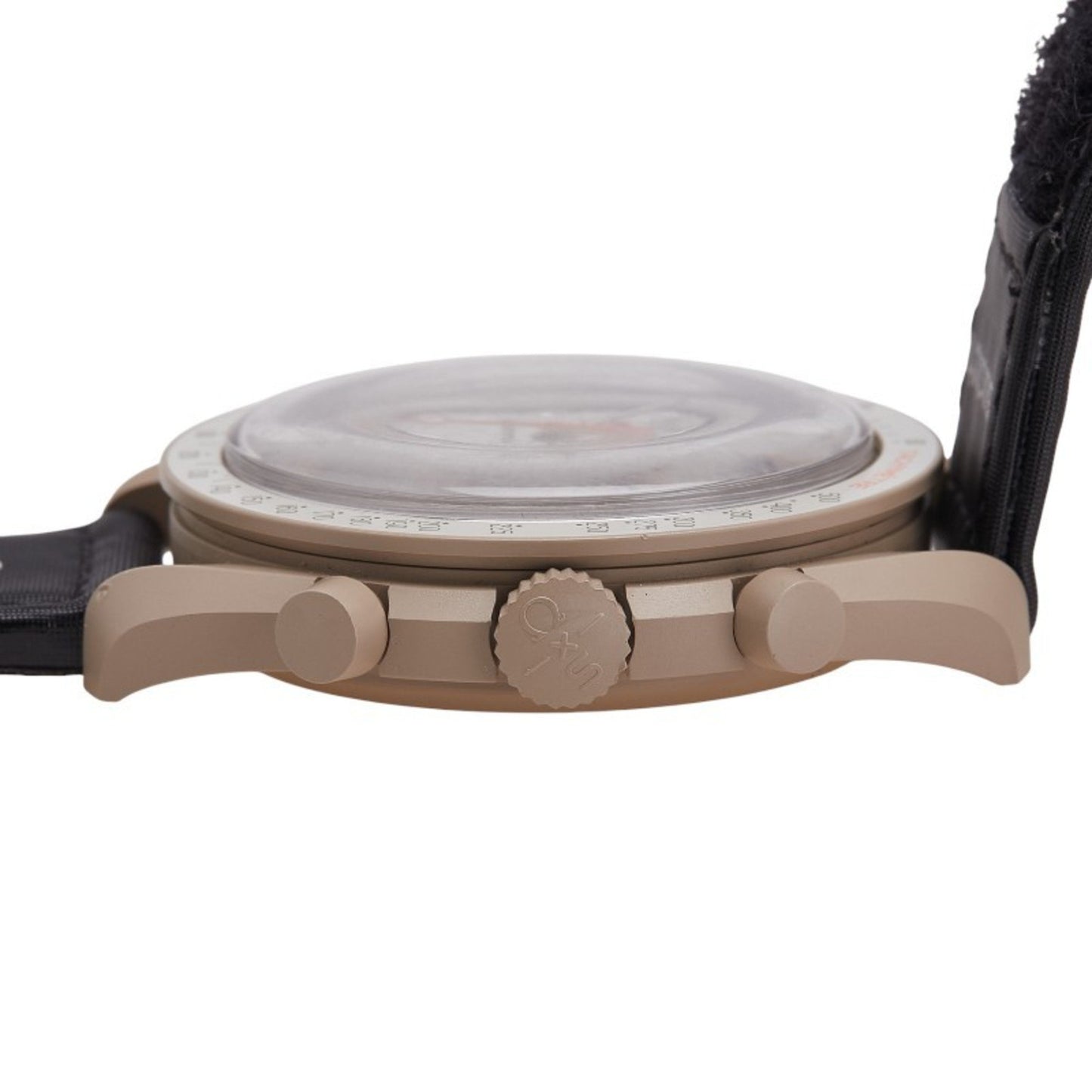 Omega X Swatch Speedmaster Moon Mission To Jupiter Watch So33C100 Quartz Movement Gray Dial Ceramic