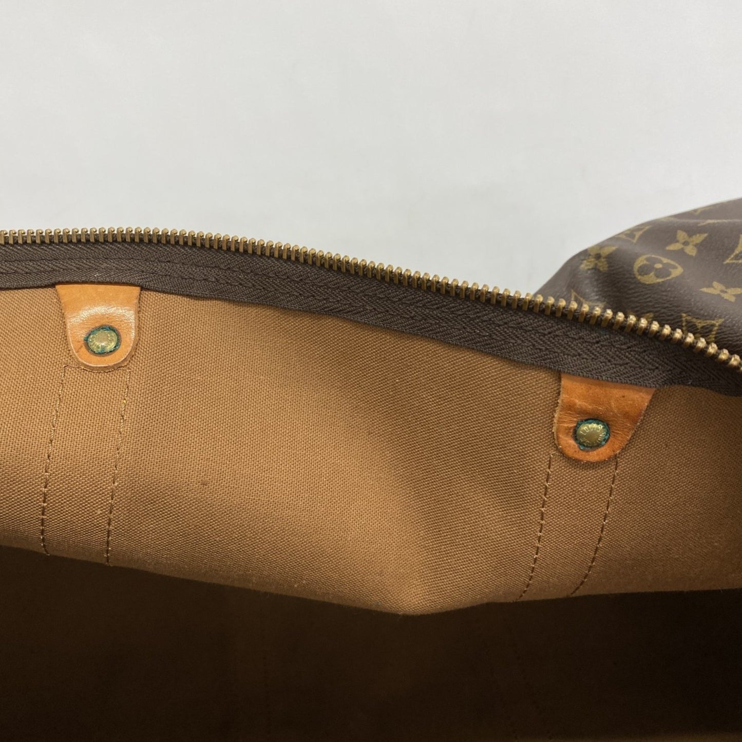 Louis Vuitton Monogram Keepall Bandouliere 60 Boston Bag M41412 Brown