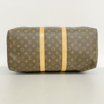 Louis Vuitton Monogram Keepall 45 Boston Bag M41428 Brown