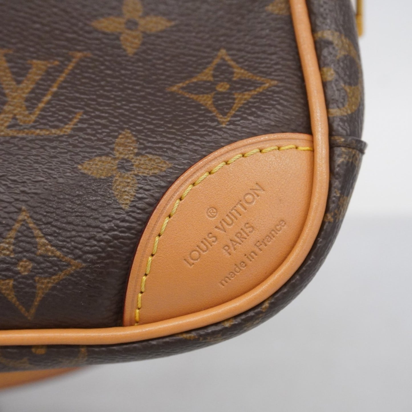 Louis Vuitton Monogram Deauville Mini Shoulder Bag M45528 Brown