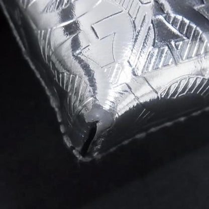 Salvatore Ferragamo Gancini Shoulder Bag Gg24 0311 Silver