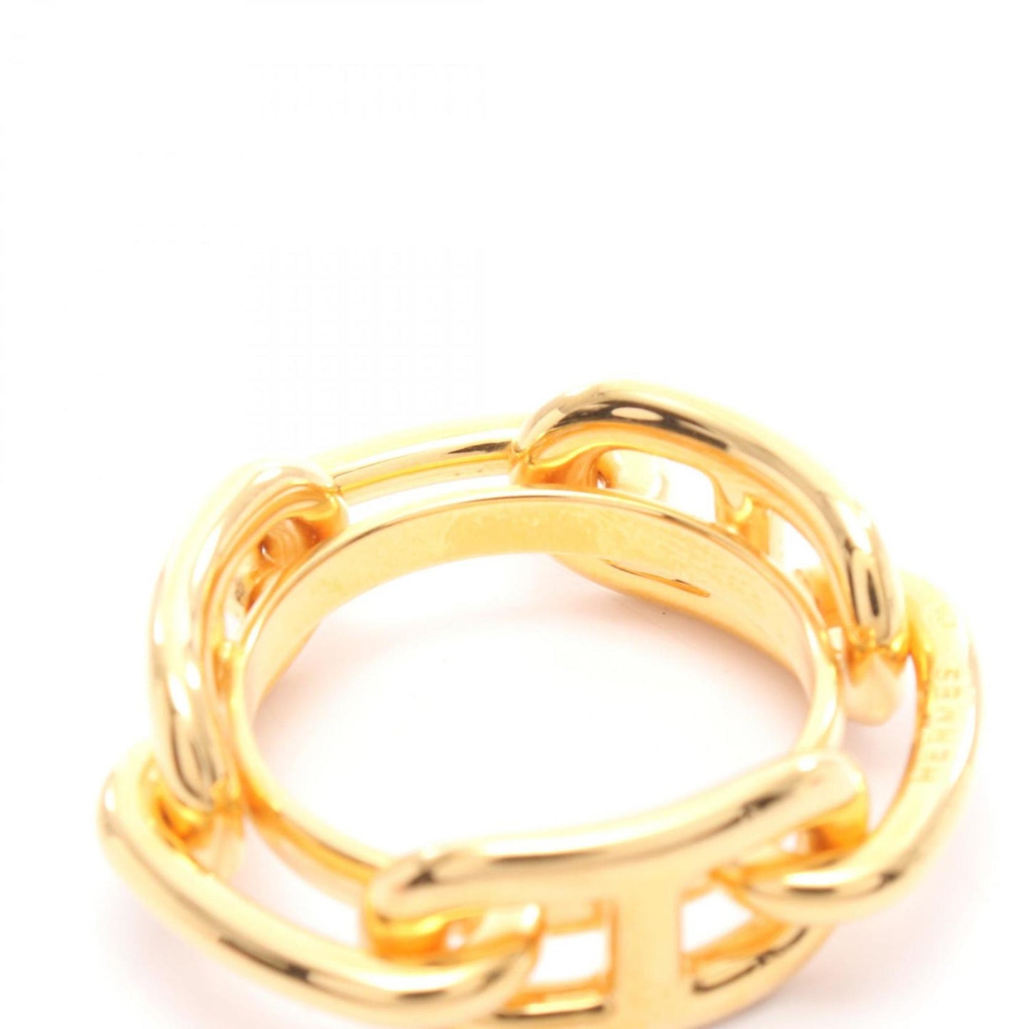 Hermes Herms Chaine D'Ancre Scarf Ring
