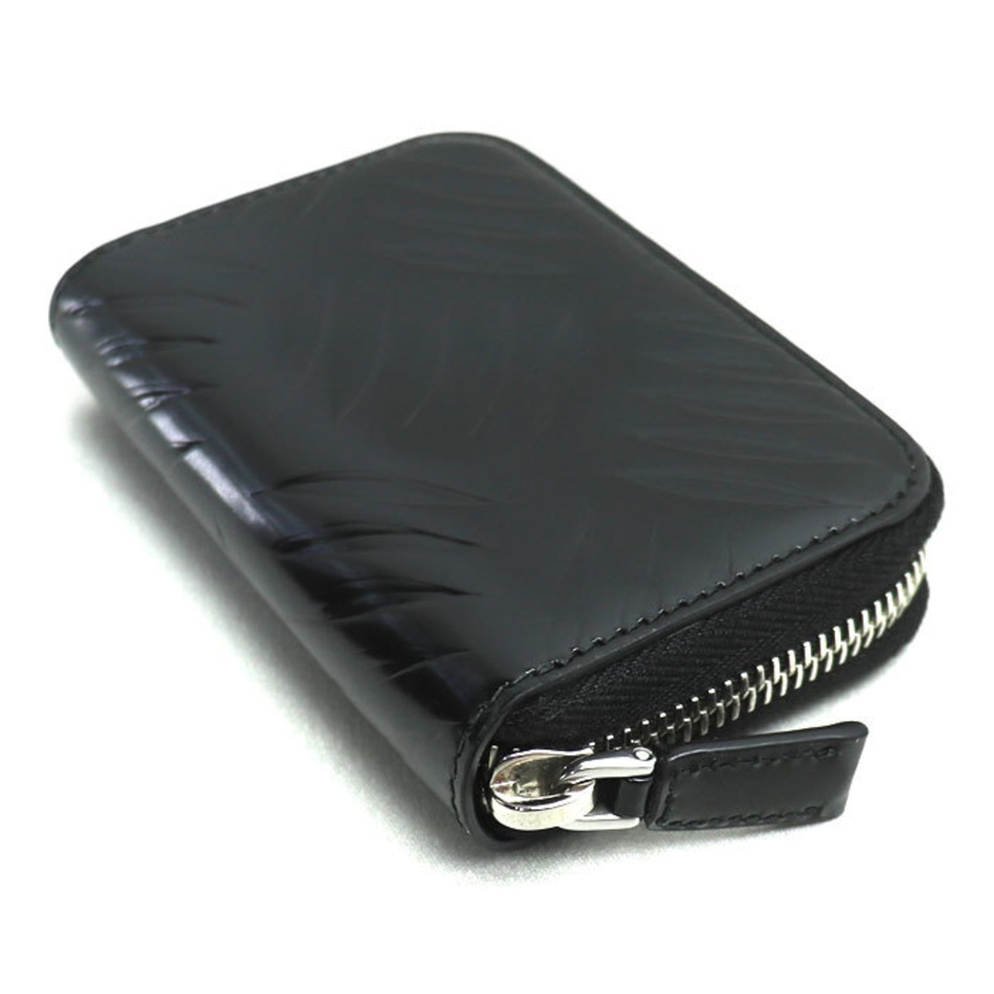Prada Prada Round Coin Case Black 2Mm003 Ic