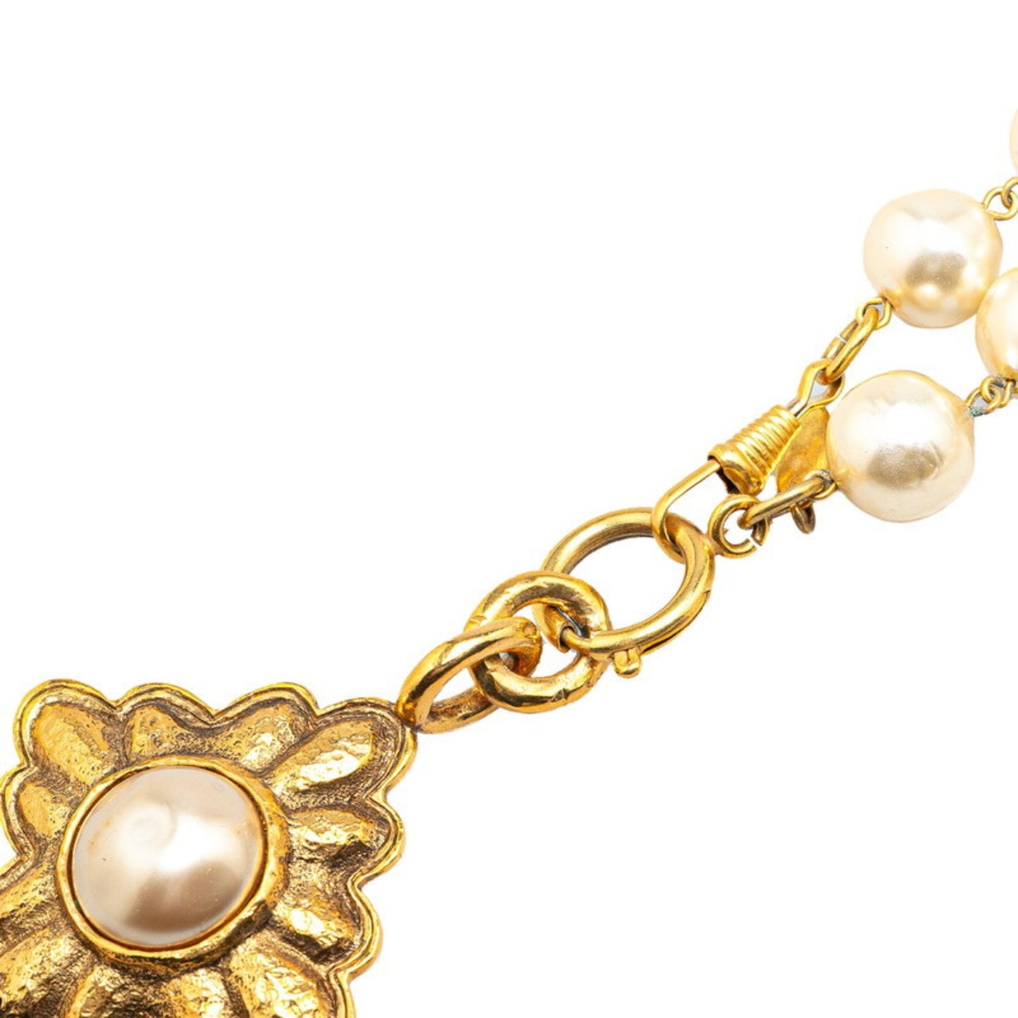 Vintage Chanel Faux Pearl Necklace