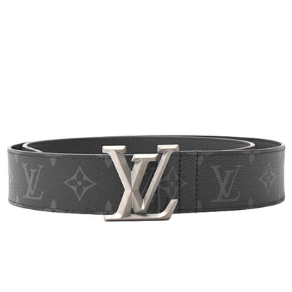 Louis Vuitton Men'S Monogram Eclipse Belt With Pyramid Design