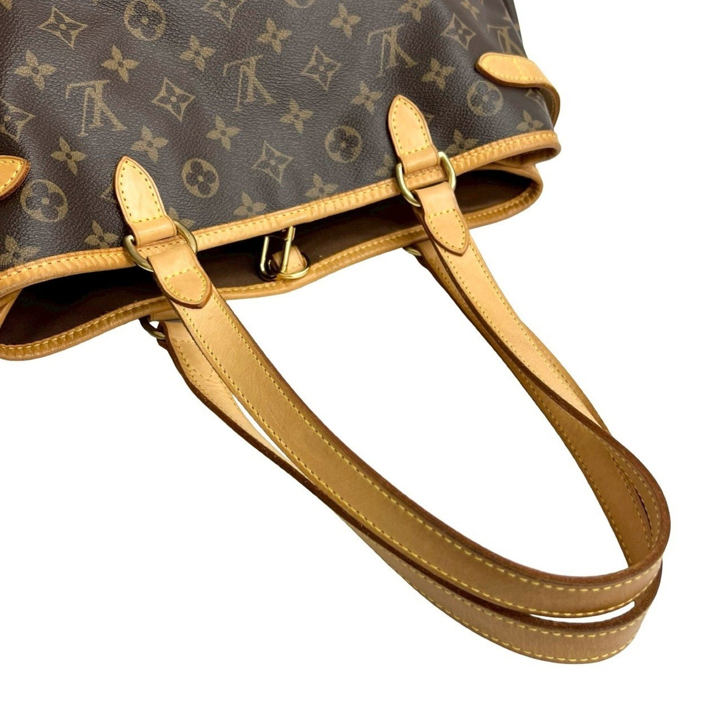 Louis Vuitton Batignolles Horizontal Monogram Leather Tote Bag/Semi-Shoulder Bag Brown 42744