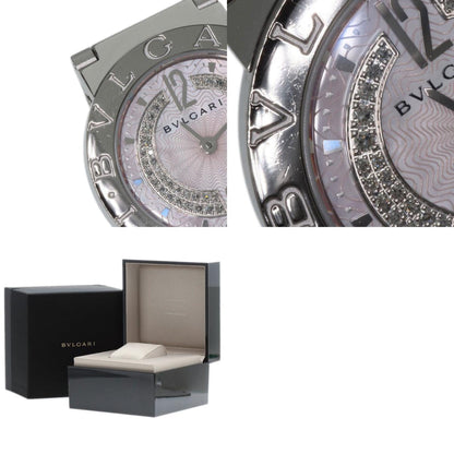 Bvlgari Bb26C2Ss Dn Diamond Watch Stainless Steel Ss