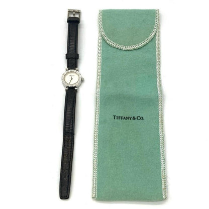 Tiffany & Co. S0640 Atlas Watch Quartz Silver Dial 925
